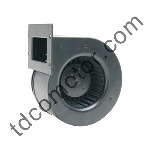 Ventilador centrífugo curvado para frente de 120 mm AC com voluta