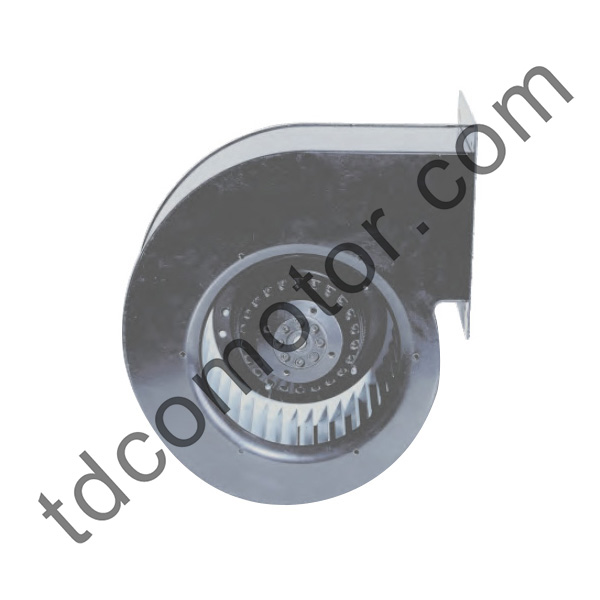 Ventilador centrífugo curvado para frente de 180 mm AC com voluta