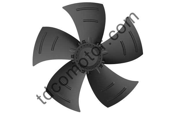 Características dos ventiladores axiais