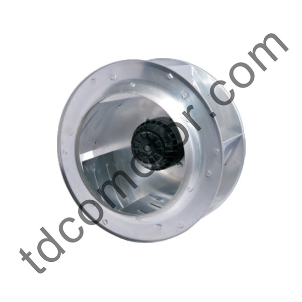 Ventilador centrífugo curvado para trás 500mm AC