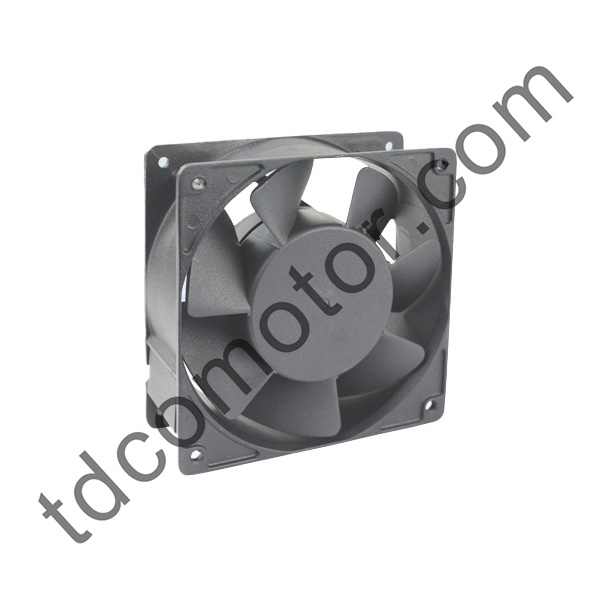 Ventilador Axial AC 120x120x38 7 Lâminas YZ-12038-7P Rolamento de Luva Rolamento Esférico